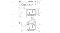 Uf 2,0 K / m2K, rotura de puente térmico, Soluciones para el marco de la ventana de aluminio