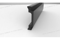 tira de barrera térmica, Forma C de 24 mm tira de barrera térmica, perfil de aluminio de barrera térmica, ventana de aluminio de barrera térmica