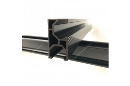 
Riel de montaje de panel solar, riel de montaje de panel, soportes de montaje de panel, riel de aluminio