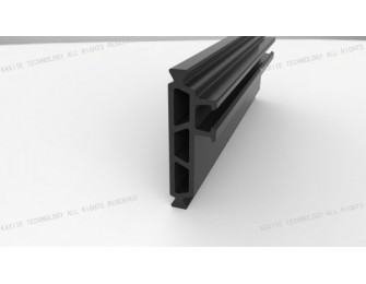 perfil 3 mm de alta precisión térmica resistente de nylon para el sistema de ventanas con aislamiento . multi-cavidad hueca HK 35 alt=
