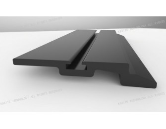 40 . 8 mm de ancho de la barra PA66 GF25 aislamiento térmico para el marco de la hoja de aluminio alt=