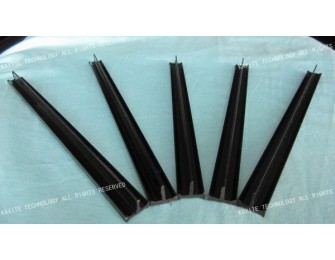 Forma de T 14 . 8 mm de plástico de aislamiento térmico tira de nylon para ventanas y puertas alt=