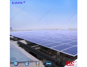 Panel solar Panel para montaje en techo, riel para proyecto fotovoltaico alt=